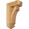 Ekena Millwork Westlake Arts and Crafts Rough Sawn Bracket w/ Offset Brace, Western Red Cedar, 6"W x 14"D x 22"H BKT0604X14X22WTL03RWR - alternate 1